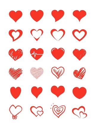 爱心图案图片