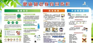 健康知识 应急救援教育宣传栏图片