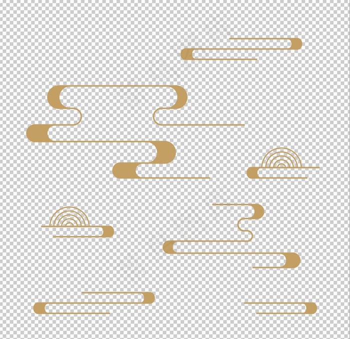 祥云图片psd模版下载