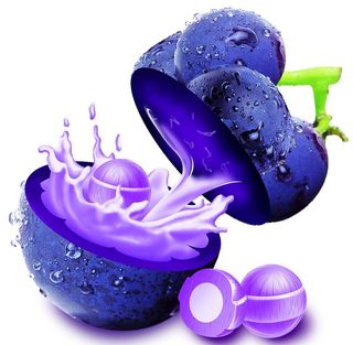 手绘蓝莓仿真水果图片