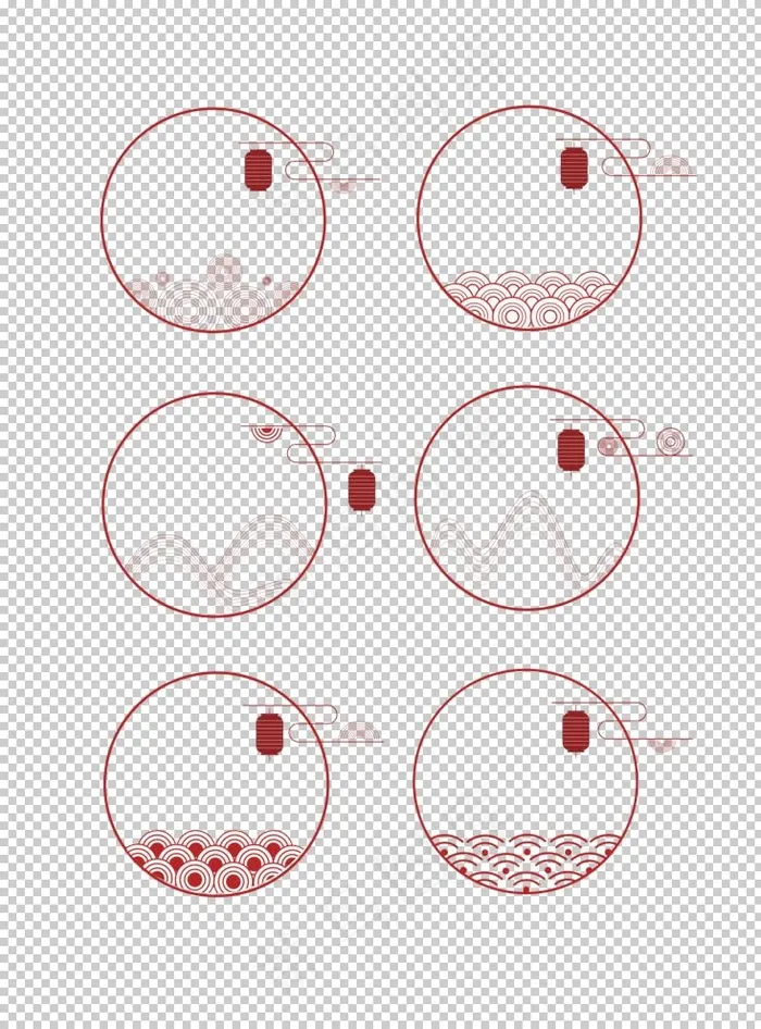 中国风祥云图案花纹底纹PNG图片(6400x8557)