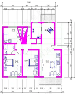 房屋平面图图片