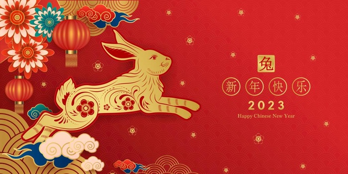 兔年 图片ai矢量模版下载