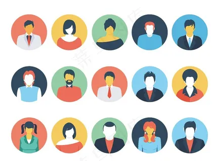 卡通人物素材图片