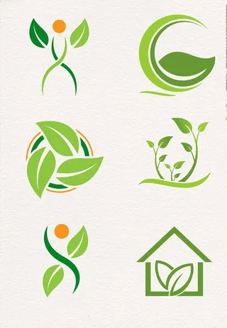 绿色环保LOGO图片