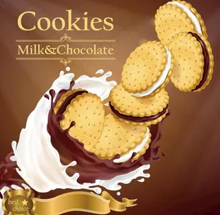 夹心饼干海报图片