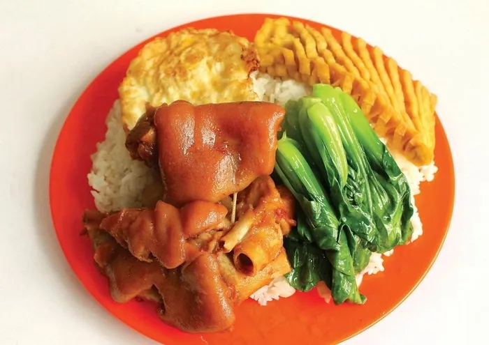 肘子饭图片