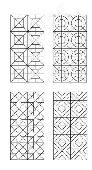 现代底纹  几何构成图案图片