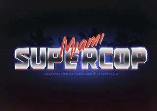 赛博朋克字体图片