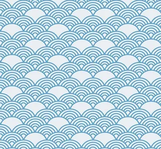 日式海浪背景图片