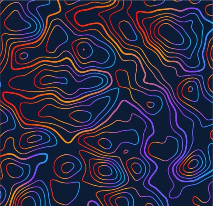 彩色几何线条图片