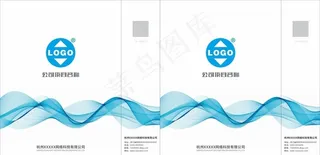 蓝色手提袋 企业手提袋图片