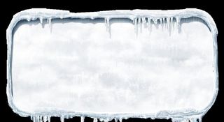 冰渣素材框图片