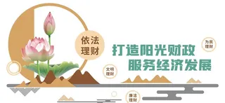 金融阳光财政文化墙图片