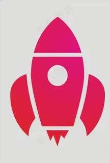 火箭 矢量图片