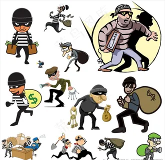 小偷图片