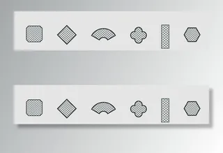 中式异形花窗图片