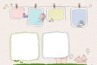 卡通相册 儿童成长册图片