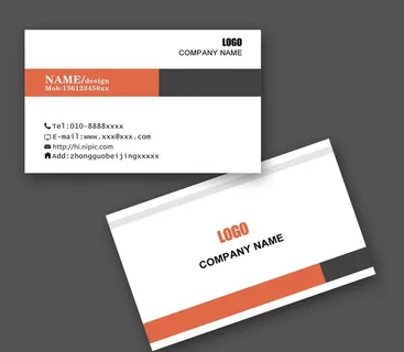 商务名片图片