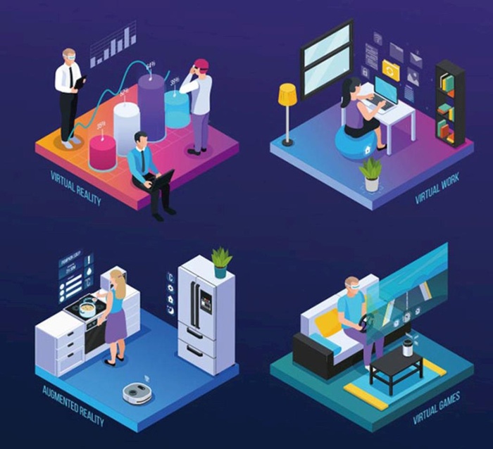 虚拟生活画面 图片