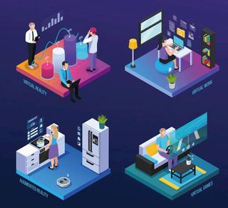 虚拟生活画面 图片