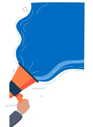 通知喇叭对话框标题图片