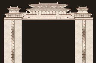 古风门图片