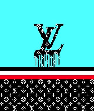 LV大牌数码印图片