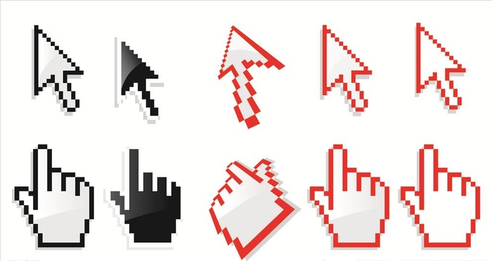 矢量鼠标箭头图片