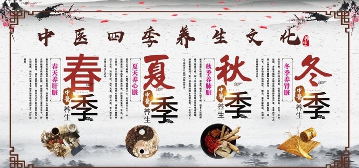 中医养生图片cdr矢量模版下载