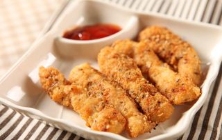 炸鸡柳图片