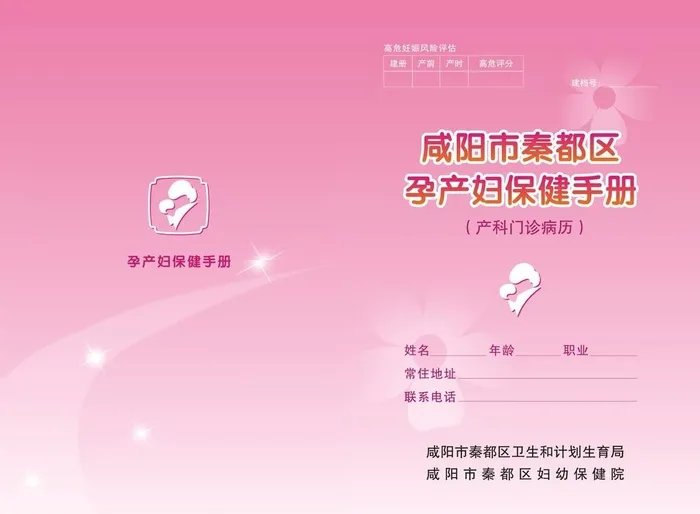 孕产妇保健手册图片