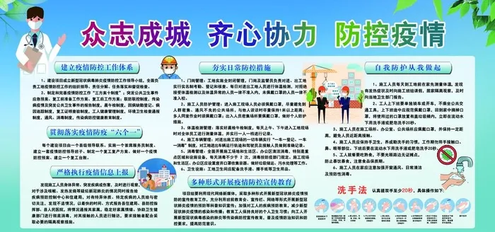 疫情防控  工地复工图片(14173x7086)psd模版下载