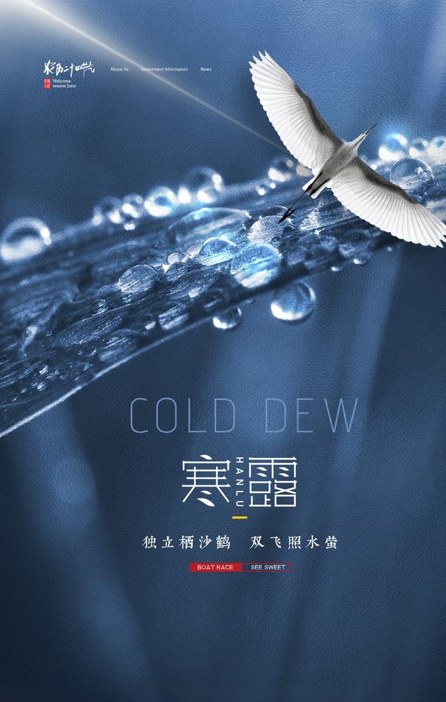 寒露图片(2362x3543)psd模版下载