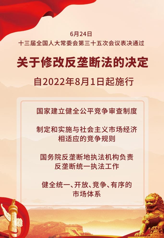 反垄断法图片(3543x5315)psd模版下载
