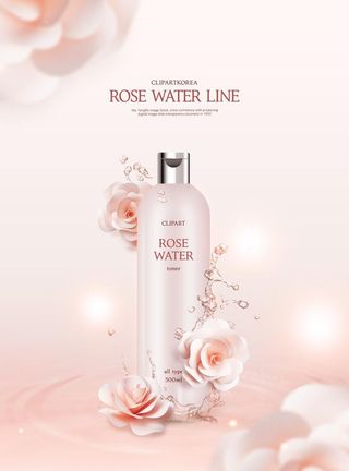 化妆品广告 图片