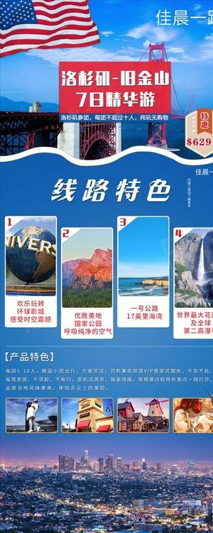 旅游长图图片