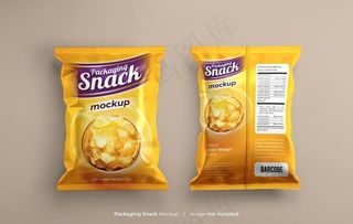 包装袋样机图片