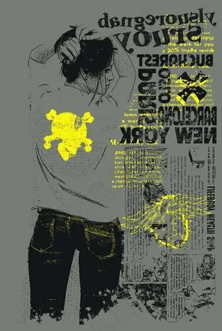 T恤花纹纹身图案图片