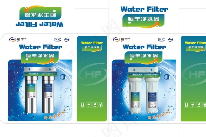 净水器包装图片
