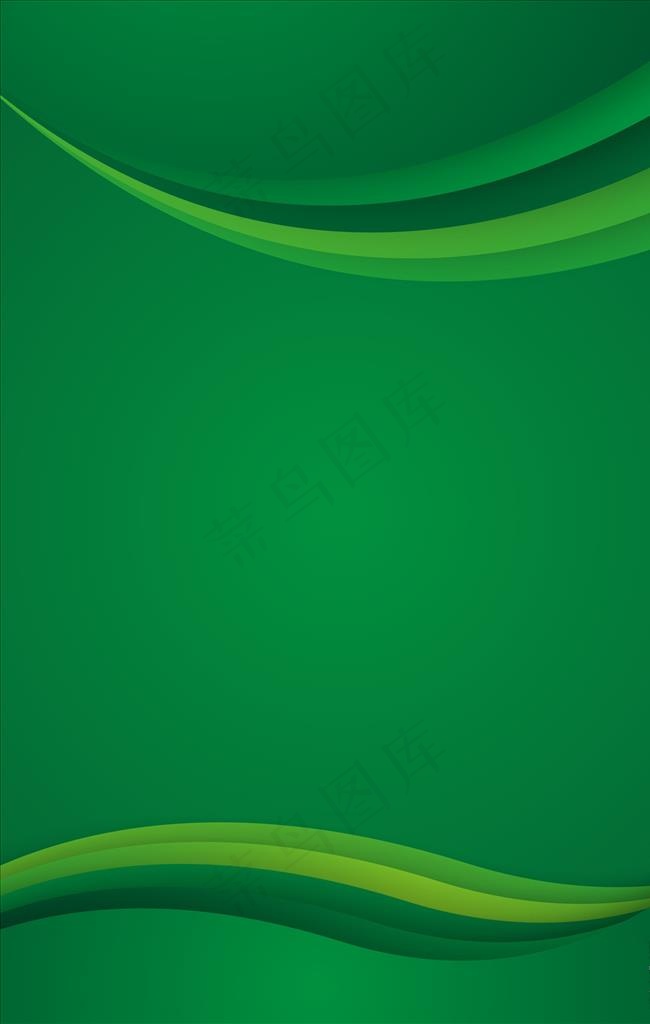 绿色简约展板背景图片