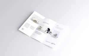 三折页样机图片