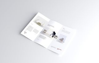 三折页样机图片