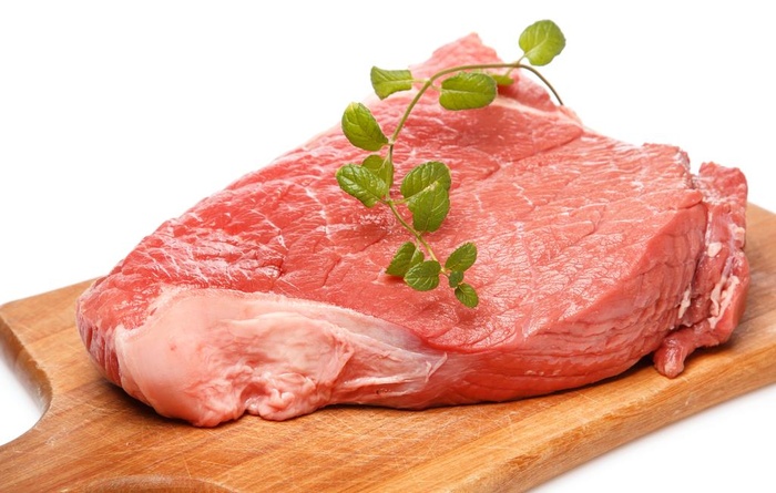 生猪肉图片