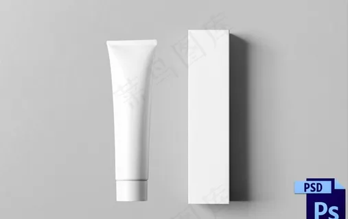 乳液包装牙膏纸盒子保鲜膜 图片