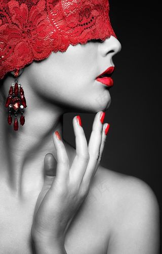 美女装饰画图片