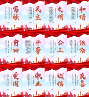 *核心价值观图片