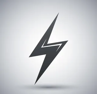 闪电图标图片