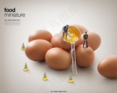 鸡蛋广告海报图片