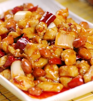 腰果鸡丁图片